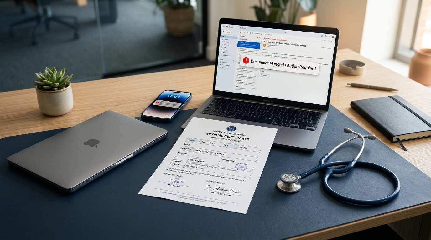 Medical Certificate Rejected by HR? 7 Common Reasons & How to Fix Them
